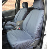 Toyota Hilux 2005-2016 Front Pair Seat Covers - Grey